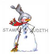 H-204 Sm. Big Hat Snowman